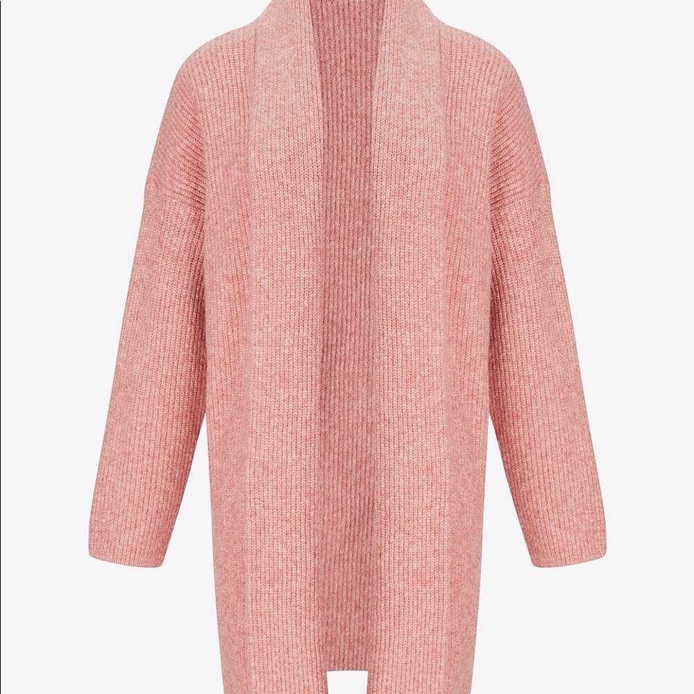 Express shawl front cardigan / sweater